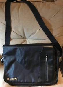 Black Chivas Laptop Computer Carry Bag  - Picture 1 of 5