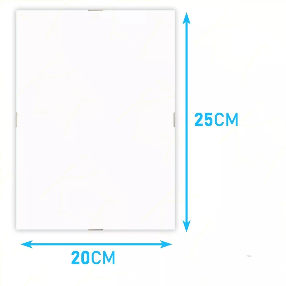 Cornice Portafoto a Giorno per Poster Foto Stampe Puzzle Plexiglass Bricoglass - Immagine 1 di 4