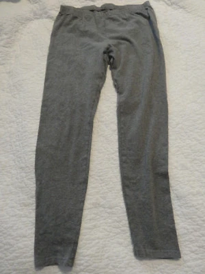 Pantalones elásticos legging grises XHILERATION talla L  Foto 1 de 2