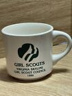 Vintage 1980 Girl Scout Council Virginia Skyline ?Cup Coffee Mug Usa Ceramic