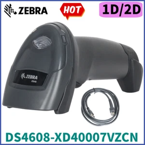 Zebra DS4608-XD40007VZCN 1D/2D Handheld Barcode Scanner With USB Cable DS4608 - Picture 1 of 9