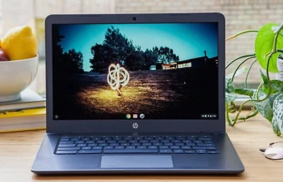 HP 14 G5 14" inch Intel Celeron 1.1GHz 4GB RAM 32GB SSD Chromebook (14-ca061dx) - Image 1 of 4