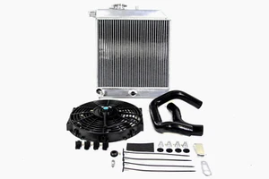 PLM Passenger Side Radiator Kit - Honda Acura K-Swap EG EK DC2 K20 K24 SPAL Fan - Picture 1 of 3