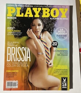 Playboy Mexico Rare BRISSIA  Fidel Castro Interview  RARE NEW  2013 - Picture 1 of 2