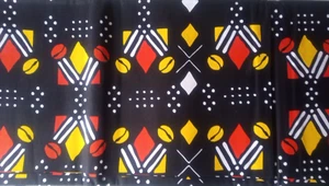 6 Yards Antiquity Wax Print All Cotton African Tribal All Purpose Premium Fabric - Picture 1 of 7