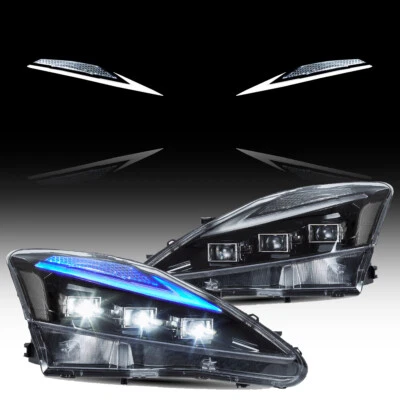 VLAND For 2006-2013 Lexus IS250 IS350 Full LED Headlights SwitchBack LED Startup - Bild 1 von 4