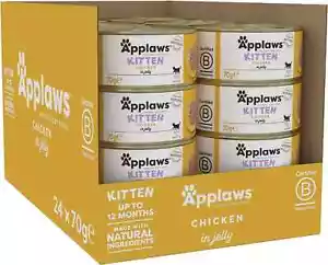 Applaws Kitten Chicken in Jelly - 70g × 24 tins - Picture 1 of 4