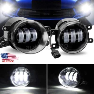 Pair Front Bumper Fog Lights LED Lamp For Toyota RAV4 2006-2012 Corolla 2009-13 - Picture 1 of 13
