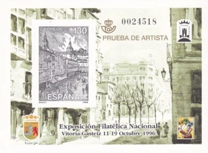Spain 1996 Edifil OP #61 Philatelic Exhibition "Exfilna 96" Architecture MNH VF - Picture 1 of 1