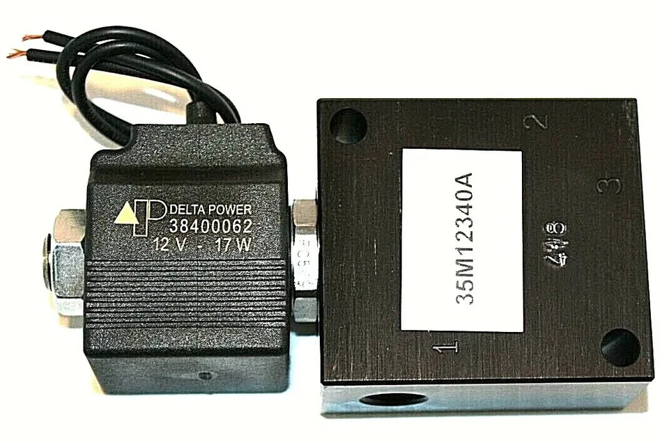 Muncie Solenoid Valve Block Assembly, 12V, OEM,Part # 35M12340B, PTO, Dump Truck - Imagem 1 de 1