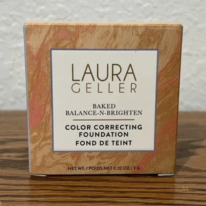 LAURA GELLER baked balance n brighten color correcting foundation PORCELAIN 0.32 - Picture 1 of 2