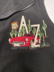 Angderson Fleece Vest with Route 66 Logo Stitched On Front. Small - Picture 1 of 9