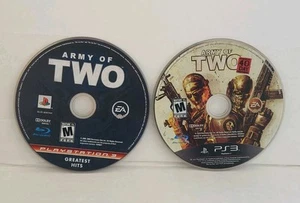 Army of Two & Army Of Two The 40th Day (PlayStation 3, PS3) ¡Solo discos! - Imagen 1 de 1