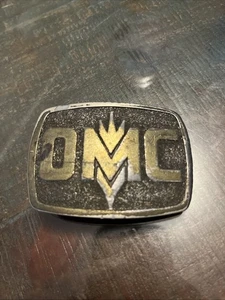 WG01133 SCHÖNE VINTAGE 70er **OMC** OWATONNA MANUFACTURING CO. BERGBAU GÜRTELSCHNALLE - Bild 1 von 3