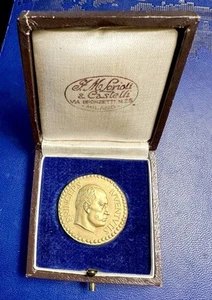 Italy 1933 Silver Gold 800 Medal Princeps Iuventutis Littoriali Anno XI PGC TOP - Picture 1 of 6