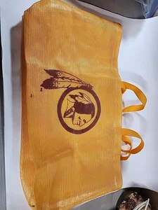Vintage Washington Redskins Netz Aufbewahrungstasche Strandreise Sand Reise Kommandanten - Bild 1 von 13