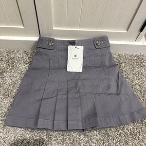 Bienzoe Girls Skirt With Shorts Inside Small (4-5 Years) Gray - Picture 1 of 8