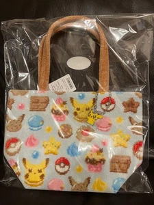 FEILER Pokemon Happy Sweets Bag, Center Pikachu, Towel Fabric Tote Bag with jp - Picture 1 of 2