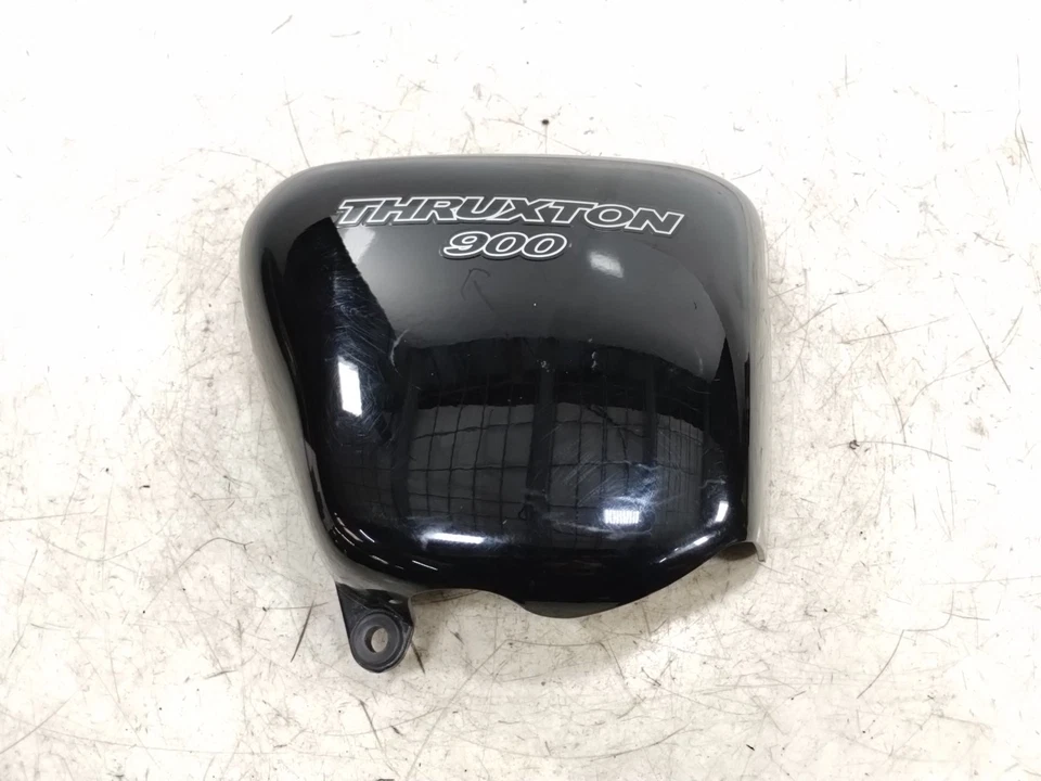 2005 Triumph Thruxton 900 Left Side Cover Panel Fairing Black - Image 1 of 4