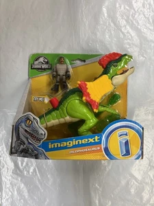 IMAGINEXT JURASSIC WORLD DILOPHOSAURUS DINOSAURIER & FIGUR JURASSIC PARK - Bild 1 von 13