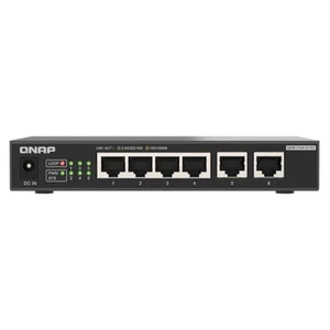 Qnap QSW-2104-2T-R2-US QNAP DESKTOP QSW-2104-2T-R2-US, UNMANAGED SWITCH, 4 PORT - Picture 1 of 1