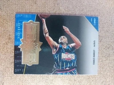 1998-99 SPx Finite Charles Barkley #150 Star Power Radiance 2612/2700 Foto 1 de 2