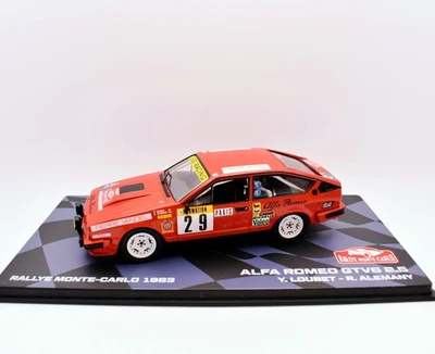 modellino auto rally scala 1:43 alfa romeo gtv6 collezione modellismo diecast - Immagine 1 di 4