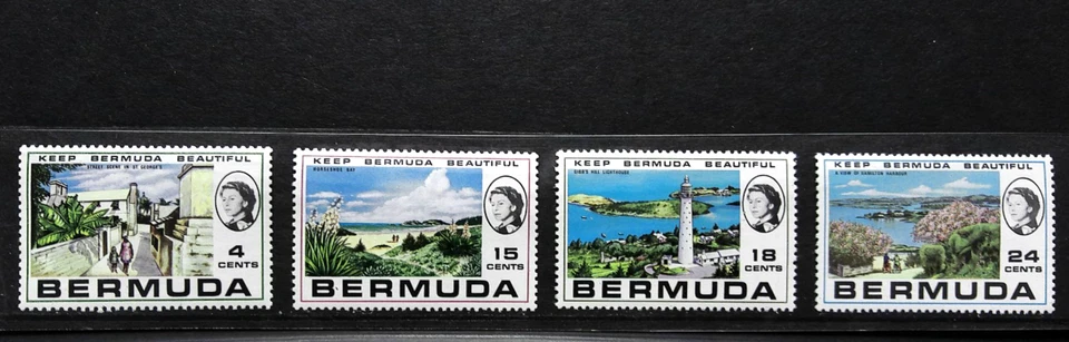 BERMUDA Scott #276-279 / 1971 BERMUDA BEAUTIFICATION / Compl Set of 4 MNH Stamps - Image 1 of 1