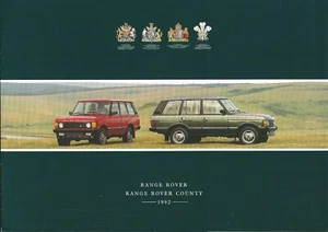 Folleto automático - Range Rover - condado - 1992 (A1408) - Imagen 1 de 1