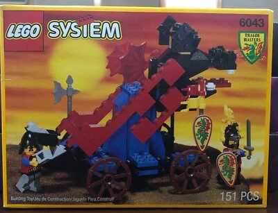 Lego System Castle Dragon Defender 6043 sellado de fábrica 151 piezas 1993 Foto 1 de 4