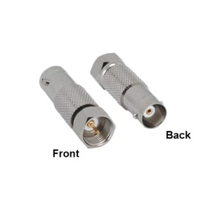 Kentek F-Type to BNC Male/Female Adapter Connect Coax RG59 RG6 CCTV Security Cam - Picture 1 of 1