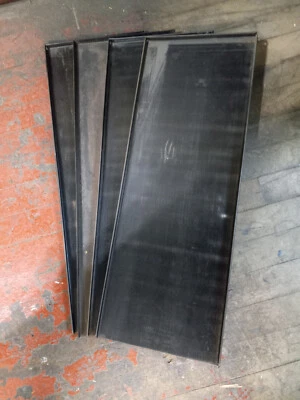 Vintage Stainless Steel Letterpress Galley Trays SET OF 4 ( 23.5x8.5) Inches - Image 1 of 2