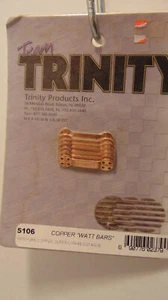 Trinity #5106 100% Pure Copper "Watt Bars" (7pcs) NIB - Picture 1 of 1