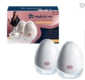 Tommee Tippee Made for Me Double Electric Wearable Breast Pump Hands-Free in-Bra - Picture 1 of 1