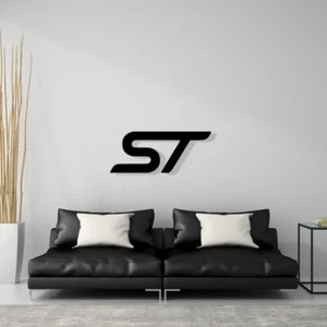 Badge for Ford St Steel Wall Decor Decoration Art Focus Modeo Fiesta St220 Rs X - Picture 1 of 6