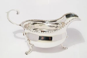 Sauciere Sterlingsilber 1928 - Cooper Bros & Son - Bild 1 von 12