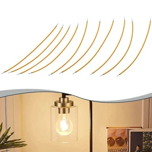 10 Pieces 2200K Bulb Filament Lamp Parts LED  Diodes Flexible Filam New - Picture 1 of 36