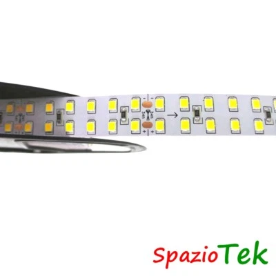 Striscia led smd 2835 24V 150W 1200led strisce 5metri luce forte strip light  - Immagine 1 di 2