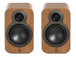 Q Acoustics 3020C Bookshelf Speakers – Oak! - Picture 1 of 2