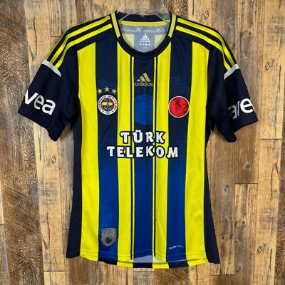 Camiseta de fútbol local Fenerbahce SK 2012-13 Adidas L20147 para hombre talla S Foto 1 de 4