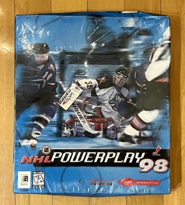NHL Power Play 98 PC CD-Rom Video Game Sealed In Box - Image 1 of 4