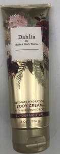 Bath and Body Works Ultimate Hydration Body Cream Dahlia 8oz - Picture 1 of 2