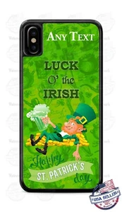 Día de San Patricio Leprechaun Irish Luck Phone Case Cover para iPhone Samsung Gift - Imagen 1 de 10