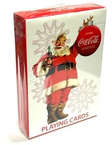 United States Playing Card Co 2010 Coca Cola Santa Christmas Deck - Picture 1 of 5
