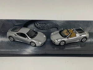 1/43 Mattell Hot Wheels Ferrari 360 Modena Coupe Spider Set for FAO Schwarz - Picture 1 of 10