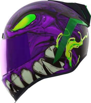 Icon Airform MIPS Full Face Motorcycle Helmet Manik'RR Purple Medium Foto 1 de 4