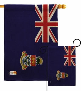 Cayman Islands Burlap Garden Flag Nationality Decorative Gift Yard House Banner - Picture 1 of 19