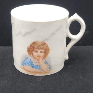 Antigua taza de té victoriana de porcelana para niños niños niñas - Imagen 1 de 9