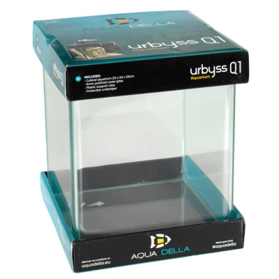 10L Nano-Aquarium Aqua Della Urbyss Q1 (20x20x25cm) mit Zubehör
