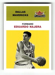 2001-02 Fleer Platinum #73 Eduardo Najera - Picture 1 of 2
